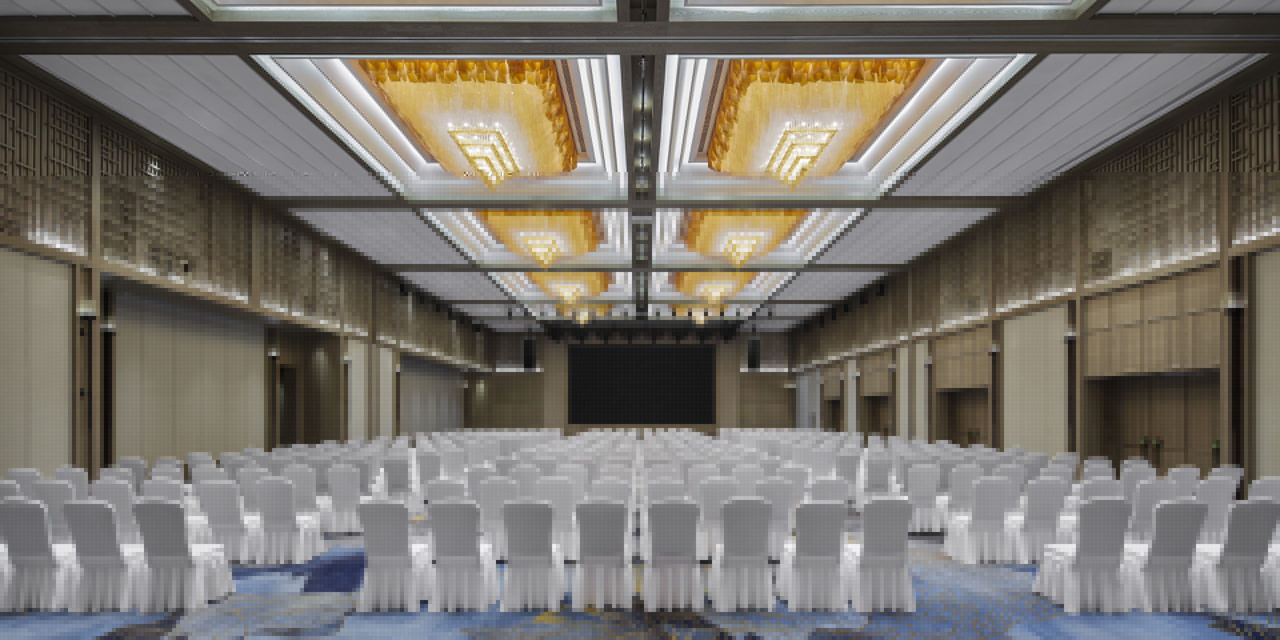 昆明喜來登酒店宴會廳活動隔斷安裝項目